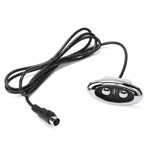 LED Backlight 2 Button Electric Sofa Hand Control  Sofa Controller with USB Port Input 29V 2A USB Output 5V 2A