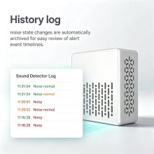 Tuya Bullerdecibelmätare Ljudnivåsensor Miljöbullerdetektor Life APP Hemautomation Scene ZIGBEE