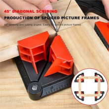Multi Angle Corner Clamps Adjustable 30-90 Swing Jaw Square Right Angle Fixture for Woodworking Cabinets & Photo Framing