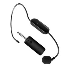 2.4G Trådlöst Headset, Mikrofonkit, Enkel Installation, Stabil Signal för Hemmakaraoke, Familjefest, Sångunderhållning