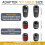 4-Piece Universal Control Knob Replacement Kit with 12 Adapters Compatible with Ovens/Stovetops/Range Universal Knobs A 10