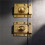 Vintage European Solid Brass Door Bolt for Indoor Security and Cabinet Use A 4