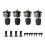Hotend Kit for Flashforge Creator 5/5 Pro Extruder Replacement Assembly with Silicone Cleaning Brush 3D Print Assembly 1