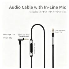 Audio Cable for HD4.30 HD4.40 HD4.50 Headphone Cable Replacement Cords