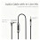 Audio Cable for  HD4.30 HD4.40 HD4.50 Headphone Cable Replacement Cords 4
