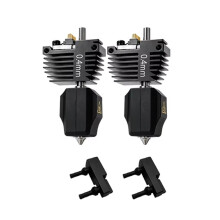 Extruder Hotend for Flashforge C5/C5 Pro 0.4mm Wear Resistant Nozzle Integrated Print with Silicone Cleaning Brush