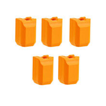 5 Stück Silikonsocken für 5.0 X1/P1 Serie Heizblock Silikonhülle X1 Hotend Wärmeisolierungsgehäuseabdeckung