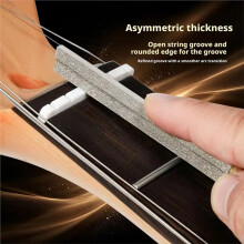Style-Coated Nut Slotting File, Guitar Nut & Slot Filing Acoustic Guitar Size M02940 0.33mm