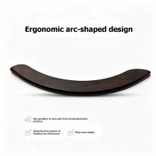 Solid Wood Guitar Handrest Rosewood Handrest with Double-Sided Soft Glue Self-Adhesive Folk Guitar Handrest