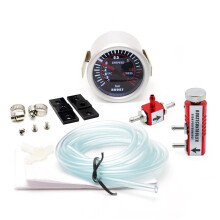 52-mm-Turbo-Ladedruckanzeige-Kit -1 Bis 2 Bar mit Einstellbarem Turbo-Ladedruckregler - Zubehör für Fahrzeugmodifikationen
