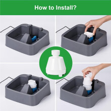Boîtier de Filtre de Remplacement pour Fontaines à Eau pour pour Seascape Pagoda de 1/2 Gallon, 1 Gallon, 2 Gallons et