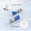 10 Pack ST to LC Fiber Optic Adapter, 9/125um Single Mode UPC Simplex Coupler for Telecom & Datacom Network Testing 5