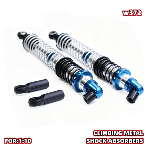 113.6mm Metal Shock Absorbers, Aluminum Threaded Adjustable Damper for 1/10 RC Crawler Car 2
