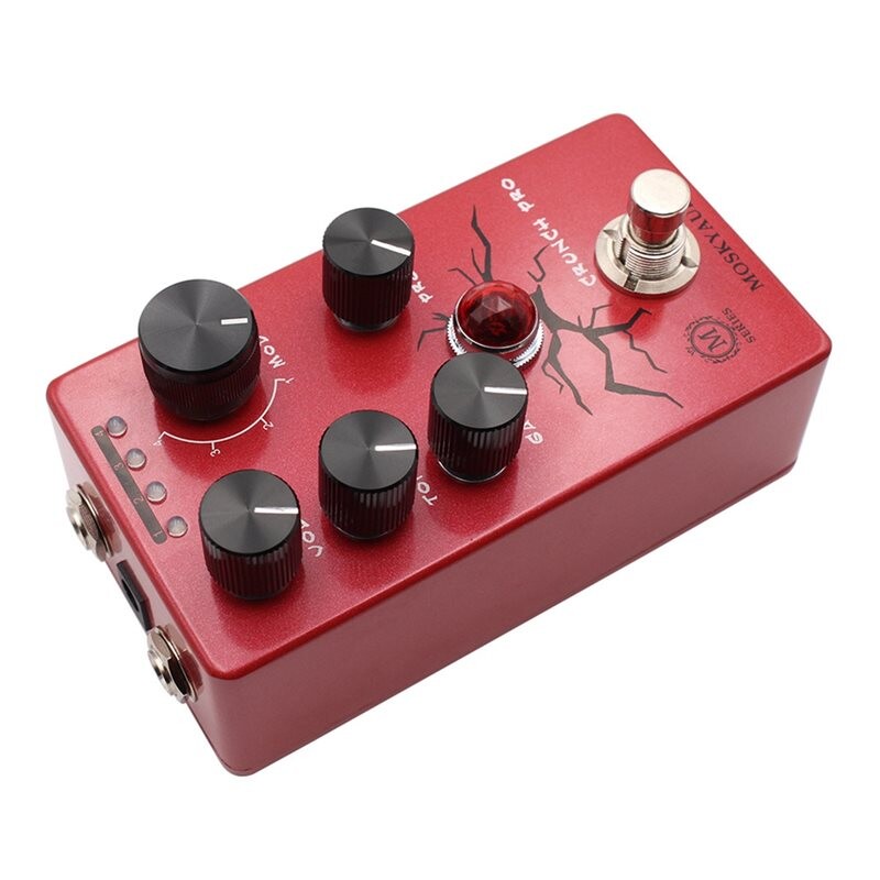 Effect Processor Distortion MOSKYAUDIO CRUNCH PRO Distortion Guitar Pedal Guitar Preamp Distortion ...
