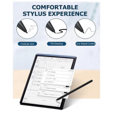 10 St. Filtpennspetsar med Förvaringsask för Pincett för IFLYTEK AINOTE Air 2  Notebook-Pennan.