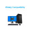 Placa de Expansão PCIe USB com Power Delivery, 4 Portas USB Tipo-C, PCIe USB 3.2 com 10 Gbps para Placa-Mãe de PC Desktop 7