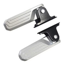 1 Pair Electric Bike Front Pedals - Easy Installation Anti Slip Folding Footrests for U1 U+ F0G0VA