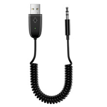 USB 6.0 Receiver Built-in Microphone Aux Adapter for Car Speaker Auto Handfree Music Transmitter