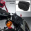 Motorcycle Handlebar Storage Tool Bag, Multi-Purpose Handlebar Pouch Compatible for  Softail Dyna M8 Sportster 4