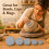 Upgraded with Size Scale 5 Sizes Pottery Foot  Template Consistent Base  Mold Ceramic Clay Trimming Tool DIY 6