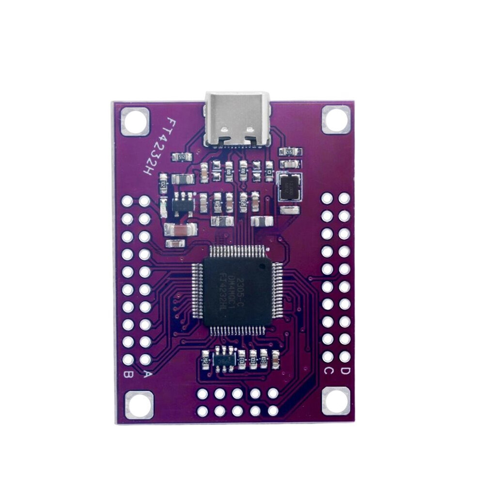 FT4232 Quad-Channel USB to Serial Port Module UART/SPI/I2C/JTAG/RS232 ...