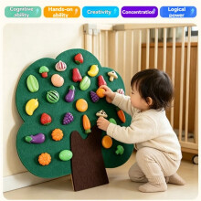 1PCS Wood Toy Magnetic Cutting Vegetables Cooking Food Pretend Simulation Kitchen Model Educational Toys