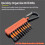 Screwdriver Bit Holder Screwdriver Bit Storage Organizer Plastic Drill Bits Storage Case Drill Bit Storage Clip 5