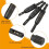 3 Pcs Self Centering Drill Bit Set 3/32", 7/64", 1/8", Self Centering Hinge Drill Bit Install Hinge &Drill Guide Hole 6