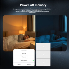 Tuya Star Grand Series Zigbee 3-Way  Light  10A Neutral Required Touch Wall Light Control for  Home