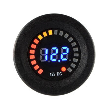12V Universal Car Motorcycle Boat LED Digital Voltmeter Panel Volt Meter Monitor Gauge Display Car Accessories