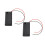 6 X AA 3V Batterie Halter Slot Wired / OFF-Schalter mit Abdeckung 5