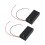 6 X AA 3V Batterie Halter Slot Wired / OFF-Schalter mit Abdeckung 6