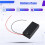 6 X AA 3V Batterie Halter Slot Wired / OFF-Schalter mit Abdeckung 8