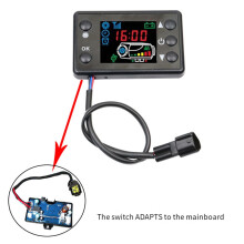 Moniteur LCD de Chauffage D'Air Diesels Air, Interrupteur, Panneau de Commande Principal avec Télécommande pour le Contrôle Du Chauffage de