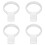 Padel Tennis Griff Trainer 4er Set Finger Isolator 14