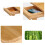 Adjustable Foldable Laptop Table Natural Wood Colour 3