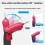 Handheld Electric Drill Impact Drill Household Hand Drill Can Rotate Multi Functional Electric Screwdriver Repair Tools 4