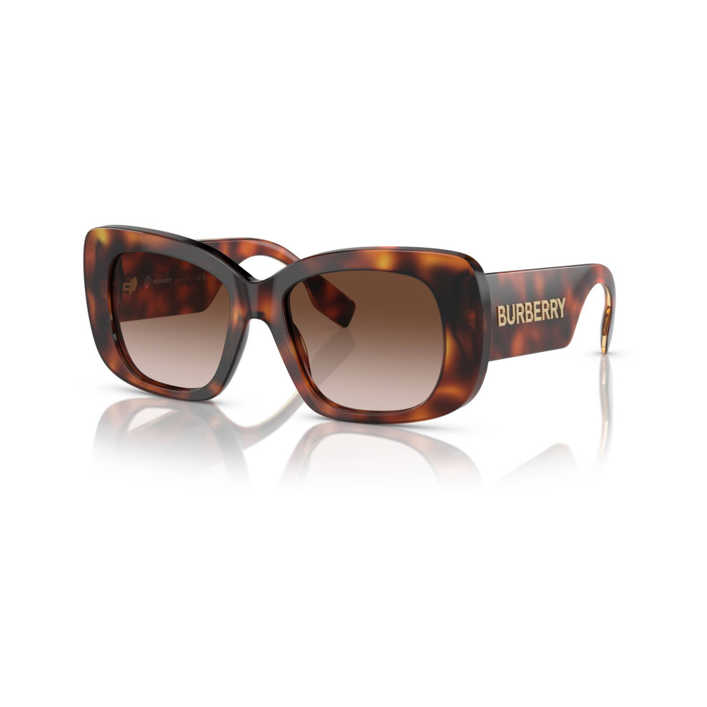 Burberry Square Womens Light Havana Brown Gradient BE4410 - One Size - Image 3