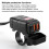 QC3.0 USB Lader mit Volt Display Motorrad Zubehör 6