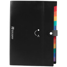 Uitbreidende Bestandsmappen Letter-Formaat 7 Vakken Accordeon Documentorganizer A4 Plastic Bestandsmap Documentorganizer