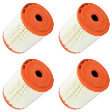 4X Air Compressor Air Filter DHP-0029-04 for FAW Engine 4DW93-42D 4DX21-53D-HMS20W