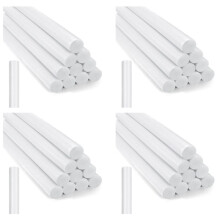 40Pcs Floating Pool Noodles Foam Tube 1.6 X 19.7 Inch Floating Foam Tube Round Solid Noodle for Adults Swimming