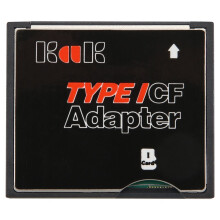 Geheugenkaartadapter EéN Poort SDHC SDXC TF Naar CF-Kaartadapter voor Camera Type I-Kaartconverter