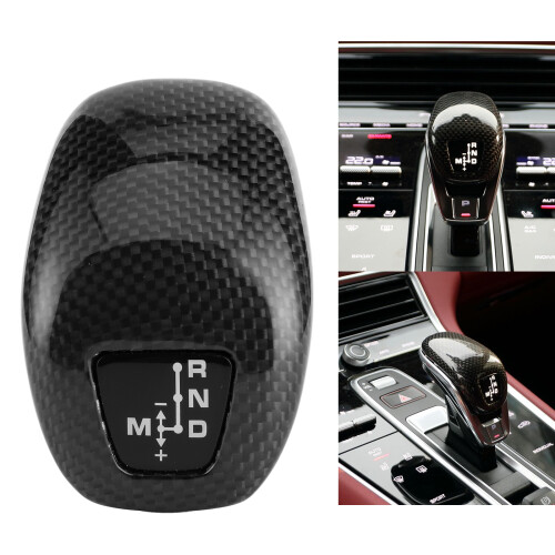 Porsche Panamera 971 Carbon Schaltknauf Abdeckung 1