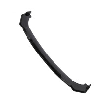 Frontsplitter 150cm 6 Stück Schwarz Glänzend ABS