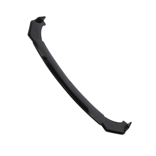Frontsplitter 150cm 6 Stück Schwarz Glänzend ABS