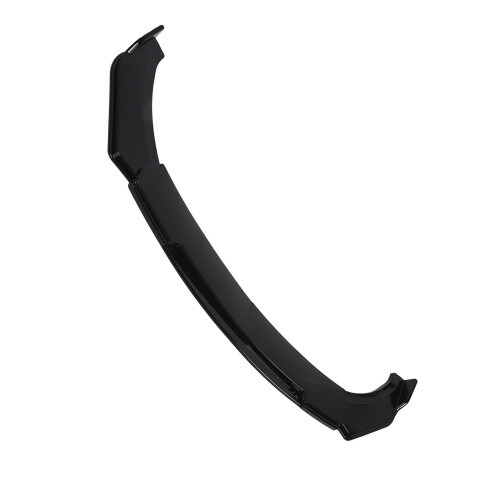 Frontsplitter 150cm 6 Stück Schwarz Glänzend ABS 1