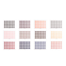 12 Stuks Kleurrijke Ronde Nummer Datum Sticker Journal Notebook Label Stickers Briefpapier Envelop Afdichting Tags A