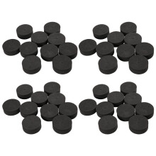 40Pcs Garden Clone Collars Neoprene Inserts Sponge Block for 2 Inch Net Pots Hydroponics Systems and Cloning Machines