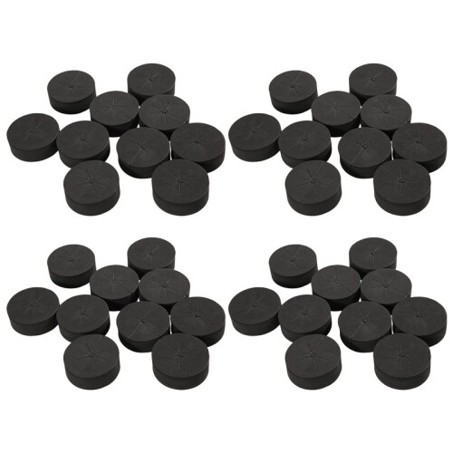 40 Pcs Garden Clone Collars Neoprene Inserts Sponge Block para 2 Polegada Net Pots Hydroponics Systems e Cloning Machines 1